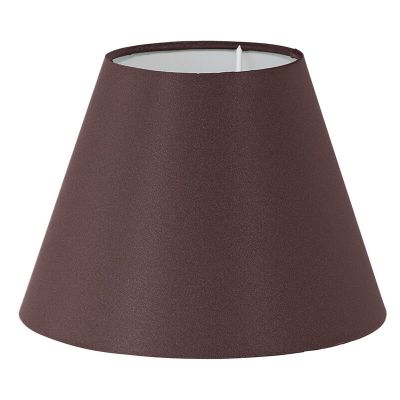 Braune Lampenschirm Noah, Stoff