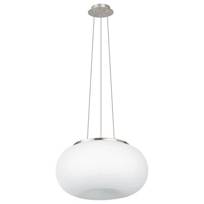 Nickel design Pendelleuchte Glas, Skyler