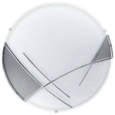 Weiße Deckenlampe Glas, Jara