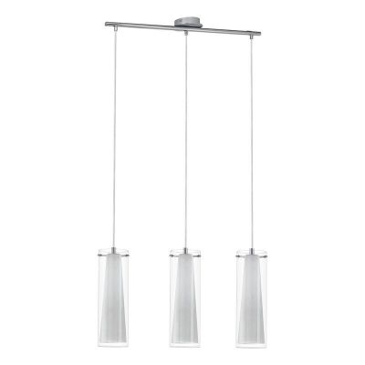 Chrom moderne Pendelleuchte Glas, Barceno