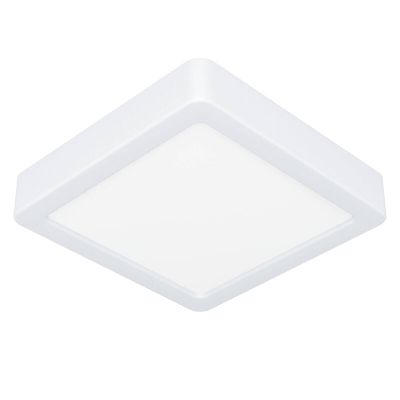 Weiße Deckenlampe Kunststoff, Geraldo, 11W, 3000K LED