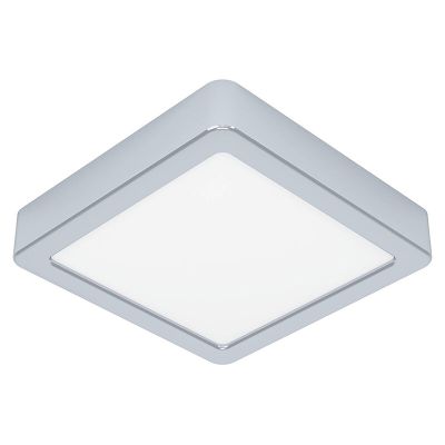 Chrom Badezimmer Deckenleuchte Kunststoff, Geraldo, 11W, 3000K LED, IP44