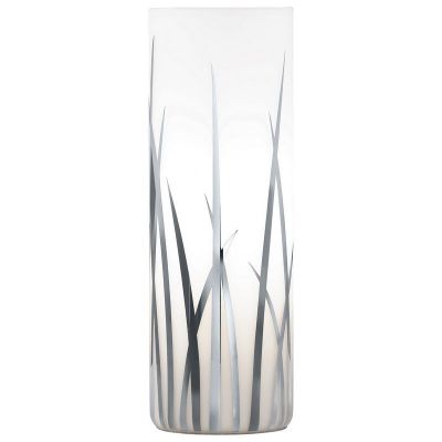 Chrom design Tischleuchte Glas, Ilyas, mit Schalter