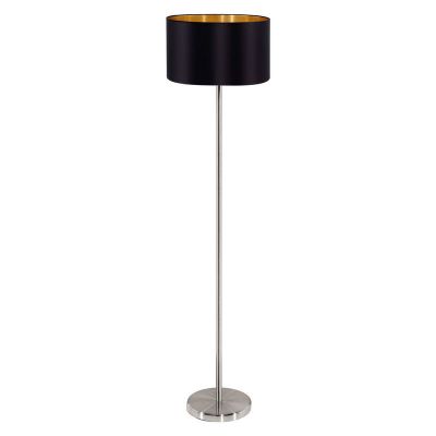 Goldene moderne Stehlampe Stoff, Terme, mit Schalter