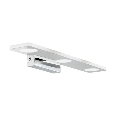 Chrom moderne Wandleuchte Kunststoff, Jan, 5W, 3000K LED, IP44