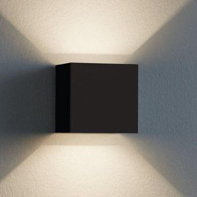 Anthrazit moderne Außenleuchte Aluminium, Owen, IP54