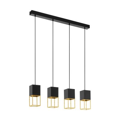 Goldene moderne Pendelleuchte Stahl, Jovanny