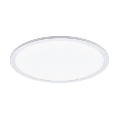 Weiße Deckenlampe Aluminium, Ericus, 19W, in Lichtfarbe einstellbare LED