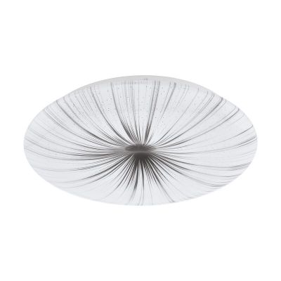 Weiße Deckenlampe Stahl, Josta, 24W, 3000K LED