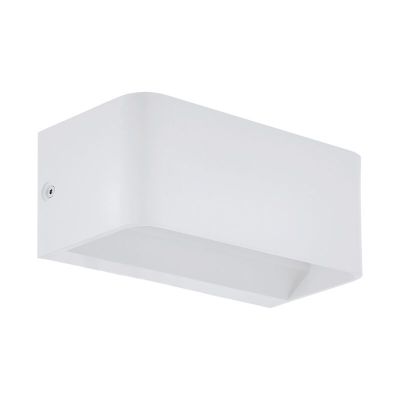Weiße Wandleuchte Aluminium, Tjalle, 10W, 3000K LED