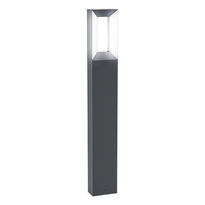 Schwarze moderne Außenleuchte Aluminium, Larisa, 5W, 3000K LED, IP44