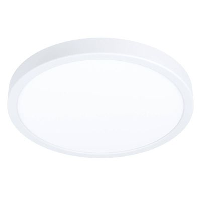 Weiße Smart Deckenleuchte Kunststoff, Geraldo, 19,5W, warm- bis kaltweiß einstellbare LED, IP44