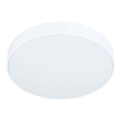Weiße Aufbauspot Stahl, Zippora, 18W, in Lichtfarbe einstellbare LED