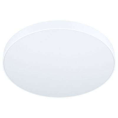 Weiße Aufbauspot Stahl, Zippora, 24W, in Lichtfarbe einstellbare LED