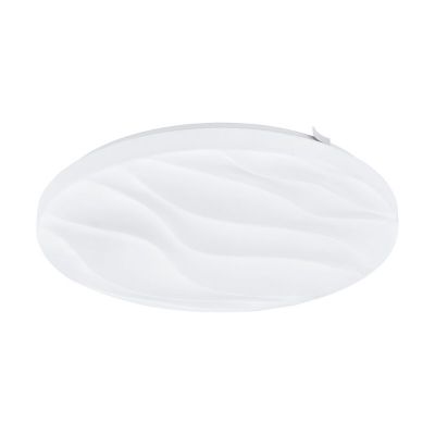 Weiße Deckenlampe Stahl, Aniel, 17W, 3000K LED