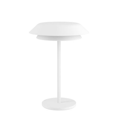 Weiße moderne Tischleuchte Stahl, Arroyo, 7,2W, RGBW LED