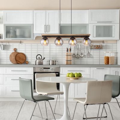 Holz Pendelleuchte Design, Caecilia