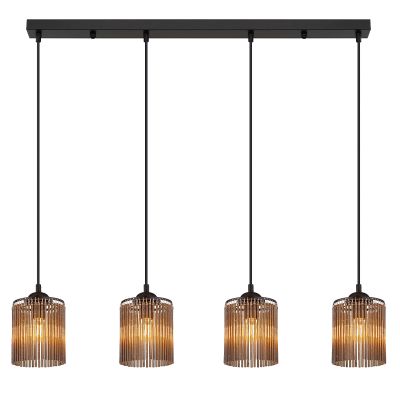 Graue design Pendelleuchte Esszimmer Acryl, Marthijn