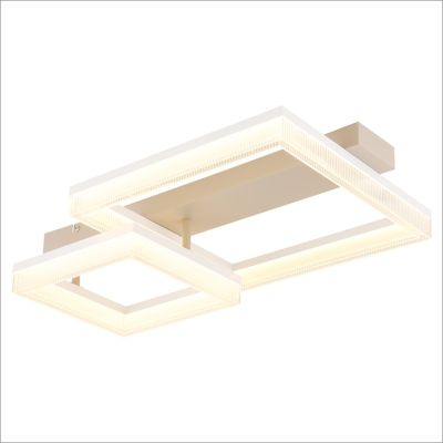 Braune design Deckenlampe Metall, Zineb, 24W, 3000K LED