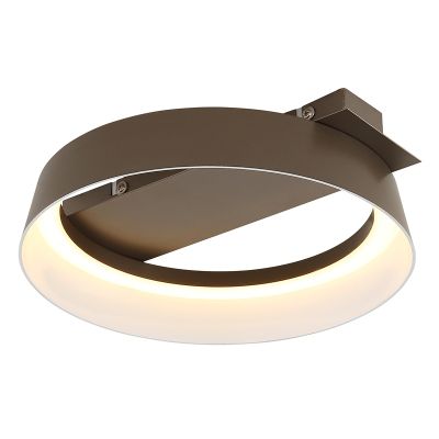 Braune design Deckenlampe Metall, Sybrich, 12W, 3000K LED