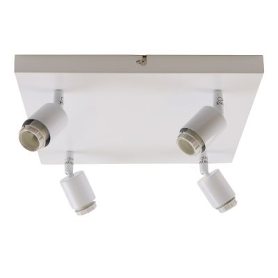 Aluminium Deckenkappe Weiß, Rika