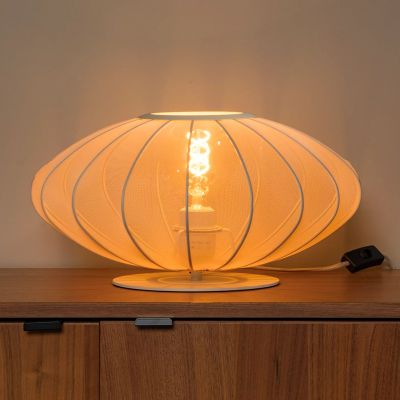 Beige Tischleuchte Modern, Corina, mit Schalter
