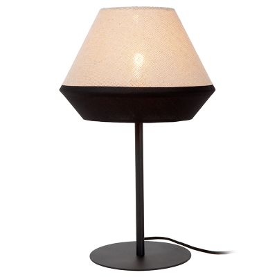 Beige Tischleuchte Modern, Kala, mit Schalter
