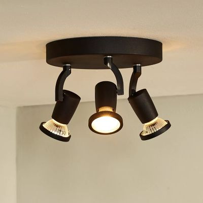 Schwarze Deckenstrahler Modern, Jaster