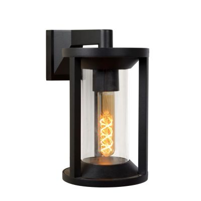 Schwarze Wandleuchte Modern, Cadix, IP65