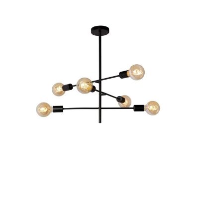 Nickel Deckenlampe Modern, Lester