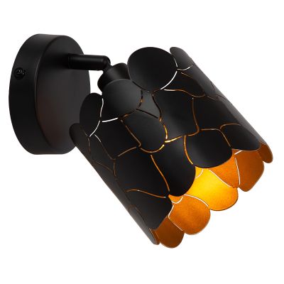 Schwarze Wandstrahler Modern, Almelo