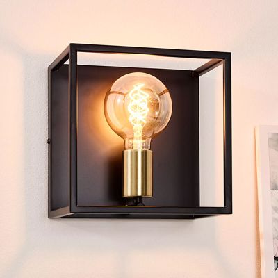 Goldene Wandleuchte Modern, Ruben