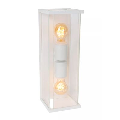 Weiße Außenleuchte Modern, Claire, IP54