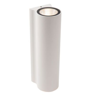 Weiße Up down Wandleuchte Modern, Akra, 6W, 3000K LED, IP54
