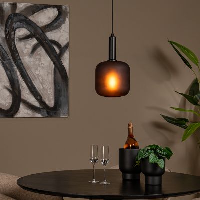 Schwarze Pendelleuchte Modern, Eloise