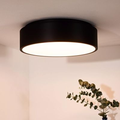 Schwarze Deckenlampe Modern, Talowe, 30W, 3000K LED
