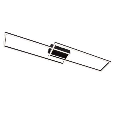 Schwarze Deckenlampe Modern, Arianne, 23W, White Switch LED