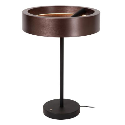 Bronze Tischleuchte Modern, Leonard, 12W, 3000K LED, mit Touch-Dimmer