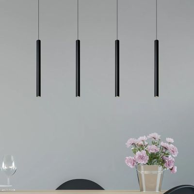 Schwarze Pendelleuchte Modern, Lorenz, 4W, 3000K LED