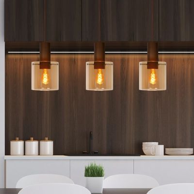 Bernstein Pendelleuchte Vintage, Toledo