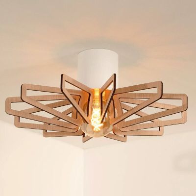 Holz Deckenlampe Modern, Zidane