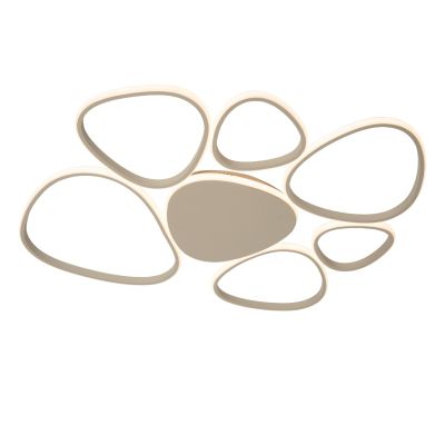 Taupe Deckenlampe Modern, Samling, 72W, White Switch LED