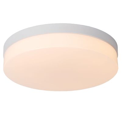 Weiße Badezimmer Deckenleuchte Kunststoff, Biskit, 24W, 2700K LED, IP44