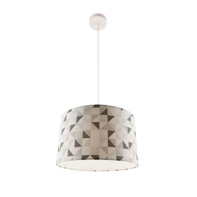 Moderne Kinder Pendelleuchte Grau, Diamonds