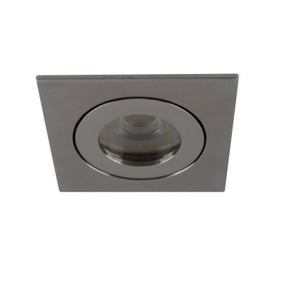Chrom moderne Badezimmer Einbaustrahler Aluminium, Dorx, IP44