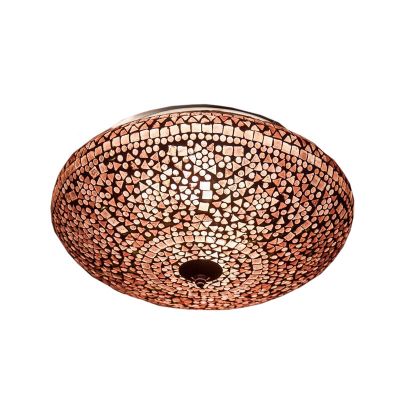 Lila Mosaik Deckenlampe Orientalisch, Louay