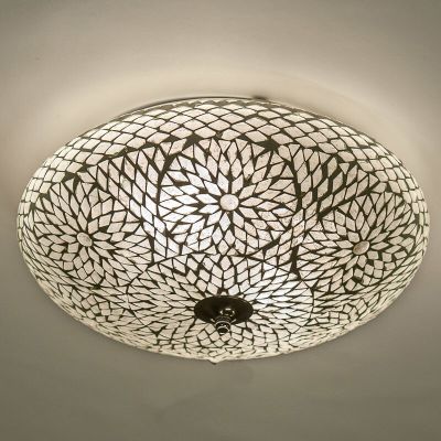 Transparente Mosaik Deckenlampe Orientalisch, Louay