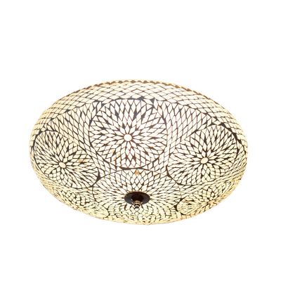 Transparente Mosaik Deckenlampe Orientalisch, Annas