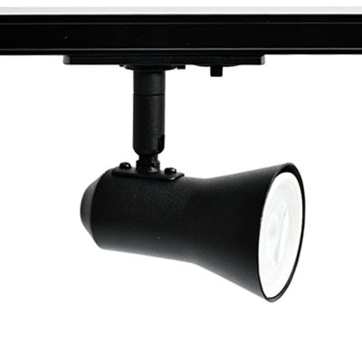 Schwarzer 3-Phasen-Schienenstrahler Sharita, Pro