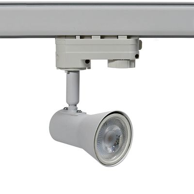 Weißer 3-Phasen-Schienenstrahler Sharita, Pro